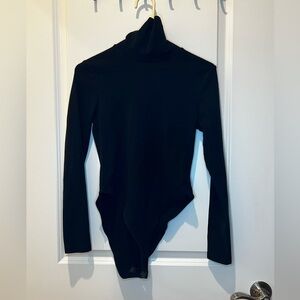 Shein Black Turtleneck Bodysuit Size Medium